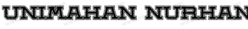 UniMahan Nurhan Fbc字体转换